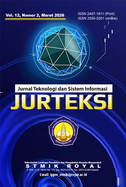  JURTEKSI (jurnal Teknologi dan Sistem Informasi) Cover