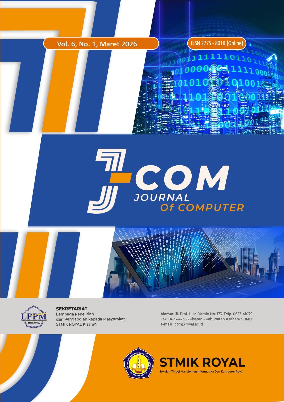  J-Com (Journal of Computer) Cover